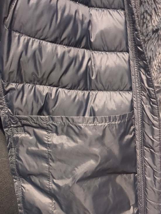 Paradox Quilted Hooded Puffer Jacket - Gray - Picture 5 of 6